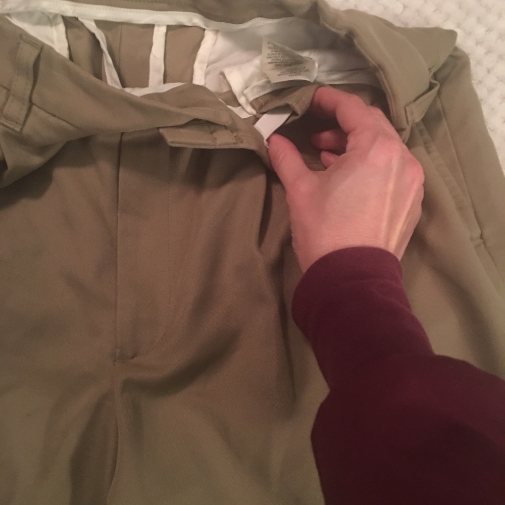 Haggar shorts with stretchy waistline